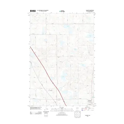 2013 Map of Elizabeth, 2013 Print
