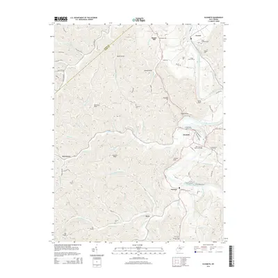 2014 Map of Elizabeth, 2014 Print