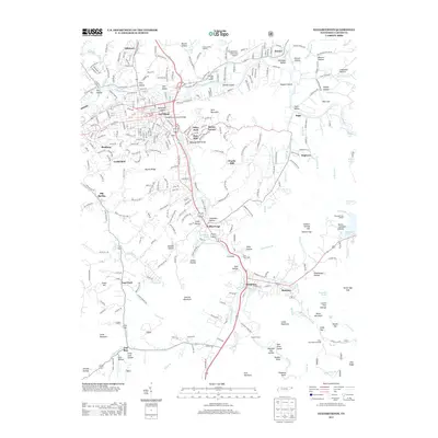 2013 Map of Elizabethton, 2013 Print
