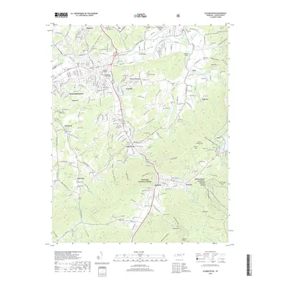 2019 Map of Elizabethton, 2019 Print