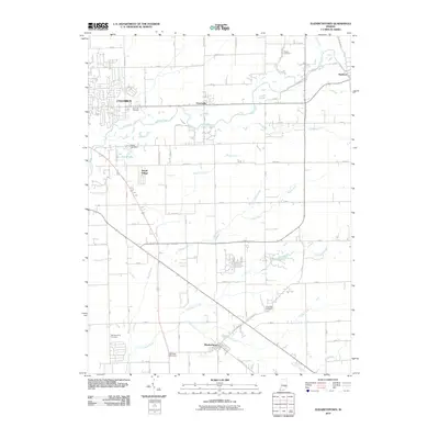 2010 Map of Elizabethtown, 2010 Print