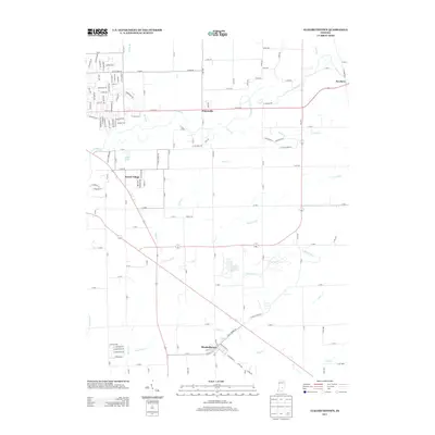 2013 Map of Elizabethtown, 2013 Print