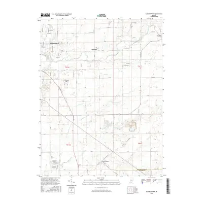 2016 Map of Elizabethtown, 2016 Print