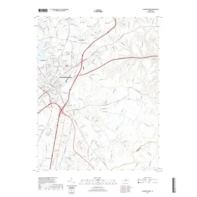 2019 Map of Elizabethtown, 2019 Print