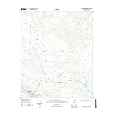 2016 Map of Elizabethtown North, 2016 Print