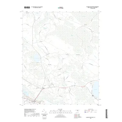 2019 Map of Elizabethtown North, 2019 Print