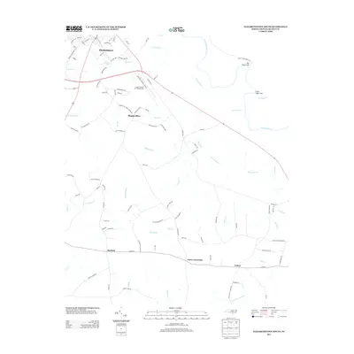 2013 Map of Elizabethtown South, 2013 Print