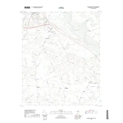 2019 Map of Elizabethtown South, 2019 Print