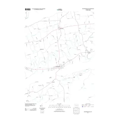 2013 Map of Elizabethville, 2013 Print