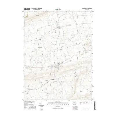 2016 Map of Elizabethville, 2016 Print
