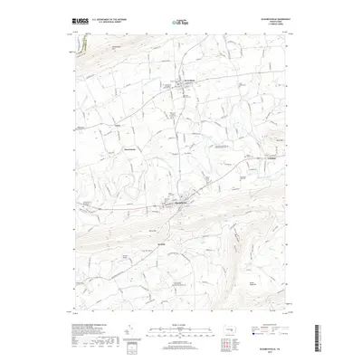 2019 Map of Elizabethville, 2019 Print