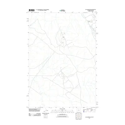 2011 Map of Elk Basin NW, 2011 Print