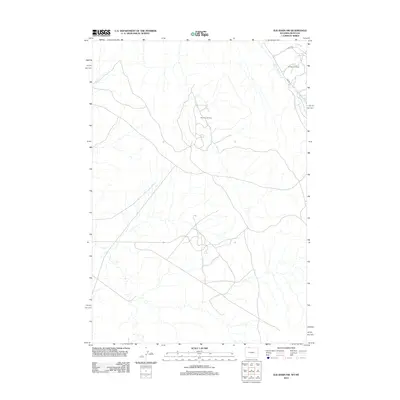 2012 Map of Elk Basin NW, 2012 Print