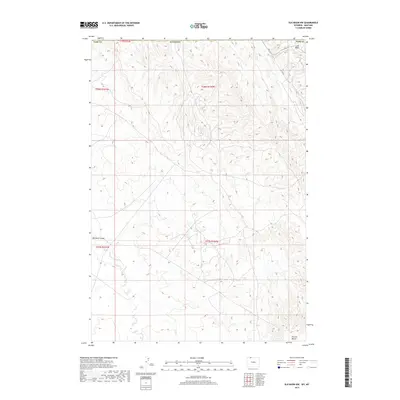 2017 Map of Elk Basin NW, 2017 Print