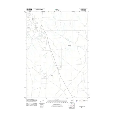 2011 Map of Elk Basin, 2011 Print