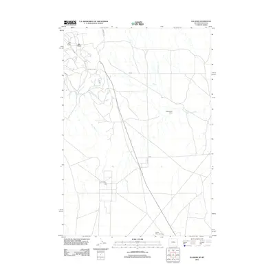 2012 Map of Elk Basin, 2012 Print