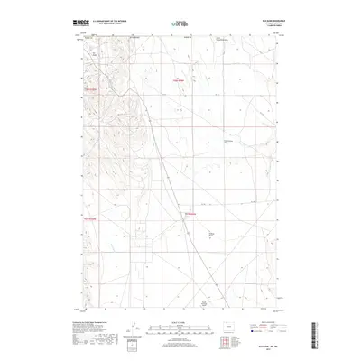 2017 Map of Elk Basin, 2017 Print