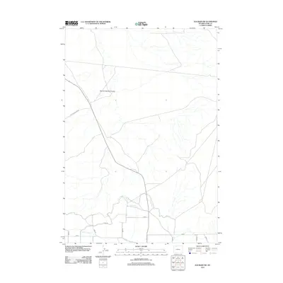 2012 Map of Elk Basin SW, 2012 Print