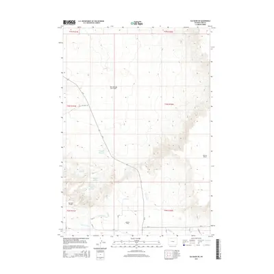 2015 Map of Elk Basin SW, 2015 Print
