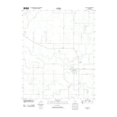 2010 Map of Elk City, 2010 Print