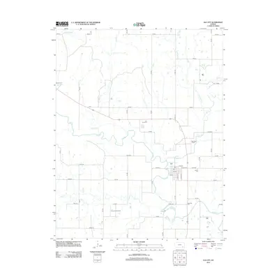 2012 Map of Elk City, 2012 Print