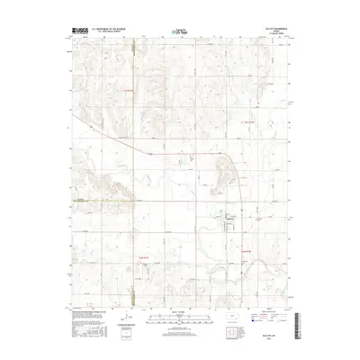 2016 Map of Elk City, 2016 Print