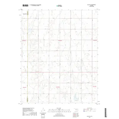 2018 Map of Elk City SE, 2018 Print
