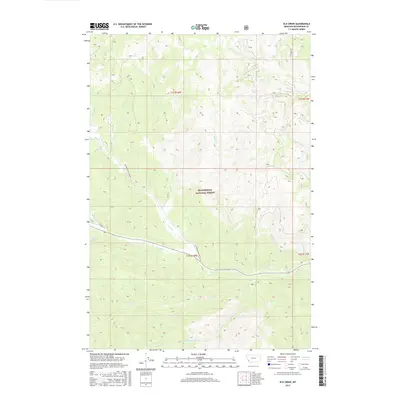 2017 Map of Elk Creek, 2017 Print