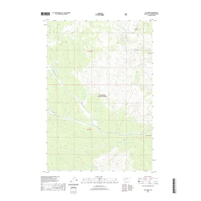 2020 Map of Elk Creek, 2020 Print