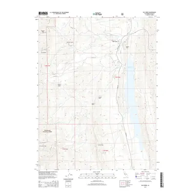2015 Map of Elk Creek, 2015 Print