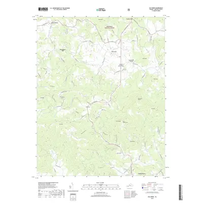 2019 Map of Elk Creek, 2019 Print