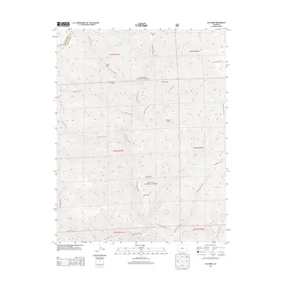 2013 Map of Elk Creek, 2013 Print