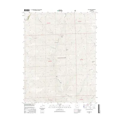 2016 Map of Elk Creek, 2016 Print