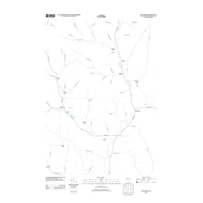 2013 Map of Elk Creek, 2013 Print