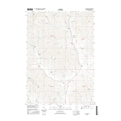 2015 Map of Elk Creek, 2015 Print