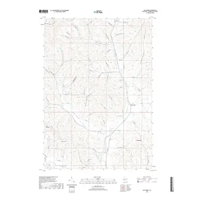 2018 Map of Elk Creek, 2018 Print