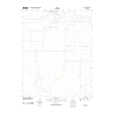 2009 Map of Elk Falls, 2009 Print