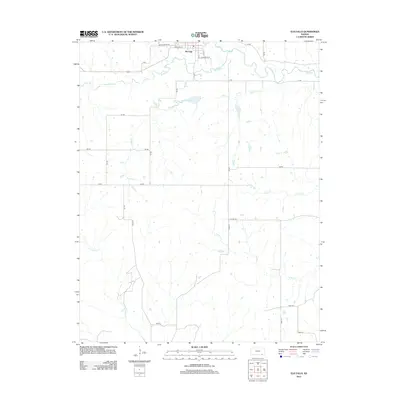 2012 Map of Elk Falls, 2012 Print
