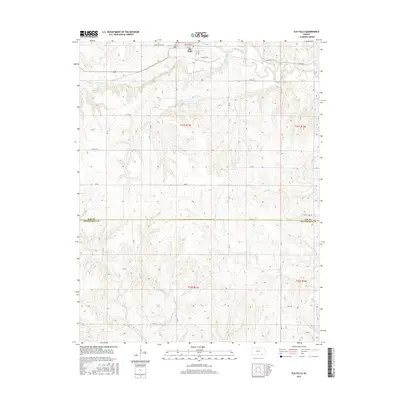 2015 Map of Elk Falls, 2015 Print