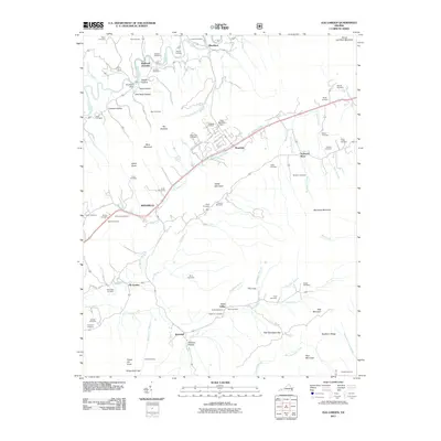 2011 Map of Elk Garden, 2011 Print