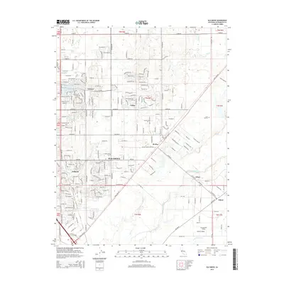 2015 Map of Elk Grove, 2015 Print