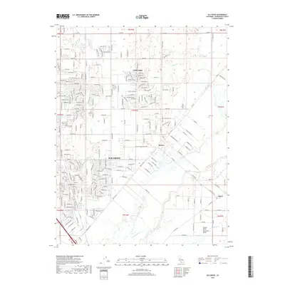 2018 Map of Elk Grove, 2018 Print
