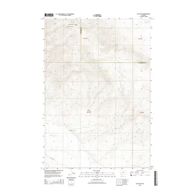 2014 Map of Elk Gulch, 2014 Print