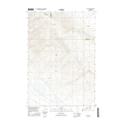 2017 Map of Elk Gulch, 2017 Print