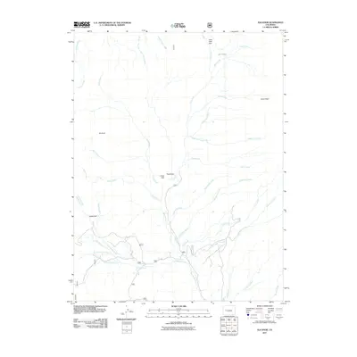 2011 Map of Elk Knob, 2011 Print