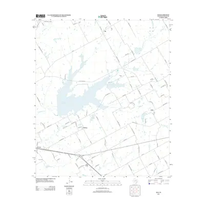 2013 Map of Elk, 2013 Print