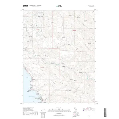 2018 Map of Elk, 2018 Print
