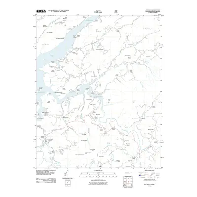 2011 Map of Elk Mills, 2011 Print