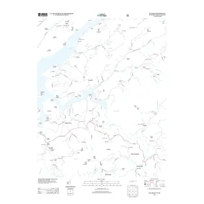 2013 Map of Elk Mills, 2013 Print