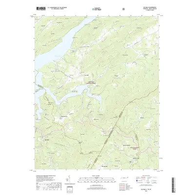 2019 Map of Elk Mills, 2019 Print